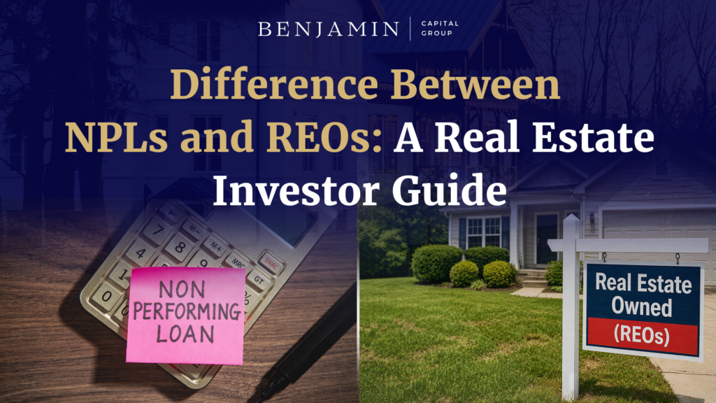 Difference Between NPLs and REOs: A Real Estate Investor Guide